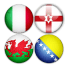 إيطاليا/أيرلندا الشمالية/ويلز/البوسنة