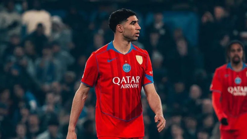 غياب حكيمي عن باريس سان جيرمان أمام نيس بسبب الإيقاف