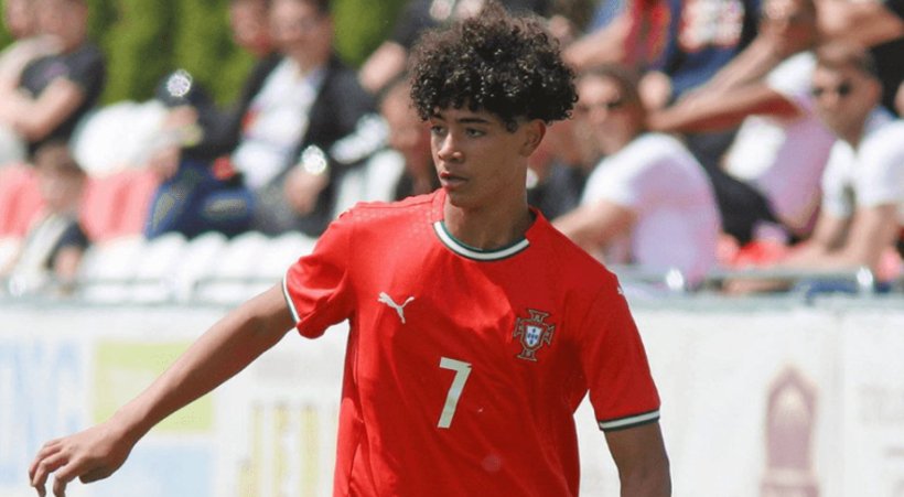 نجل كريستيانو رونالدو يتدرب في أكاديمية ريال مدريد