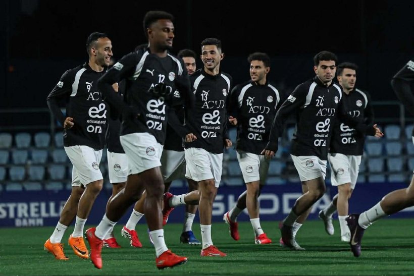 منتخب مصر يختتم تدريباته استعدادًا لمواجهة إسبانيا الودية