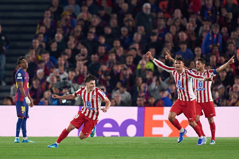 برشلونة يسقط أمام أتلتيكو مدريد في دوري أبطال أوروبا