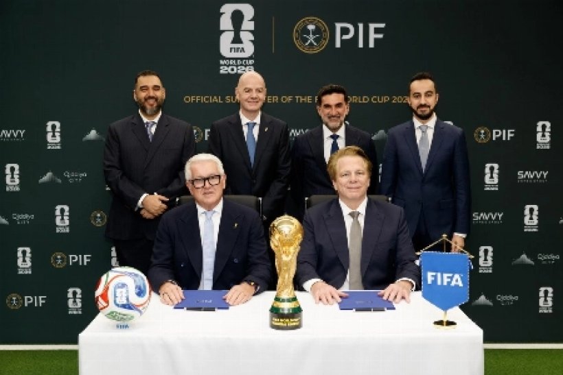صندوق الاستثمارات العامة داعمًا رسميًا لكأس العالم 202…| يلا شووت