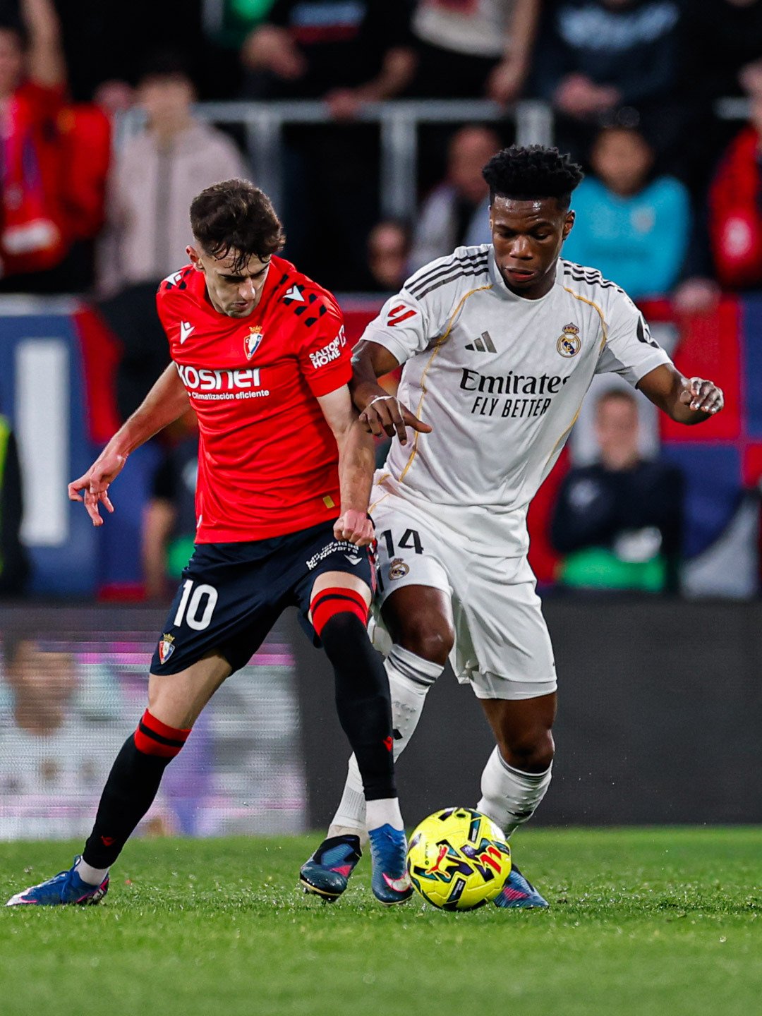 نتيجة مباراة ريال مدريد وأوساسونا 2-1.. سقوط المتصدر في الدوري الإسباني